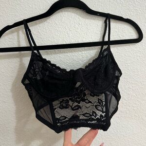 Forever 21 Black Lace Bralette